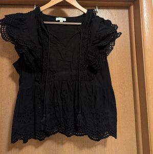 Jennifer & Grace Babydoll Blouse